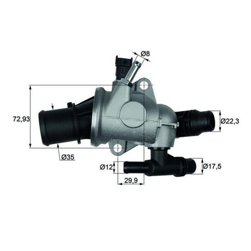 Mahle 152 termostato - ti,