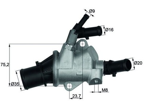 Mahle termostato refrigerante